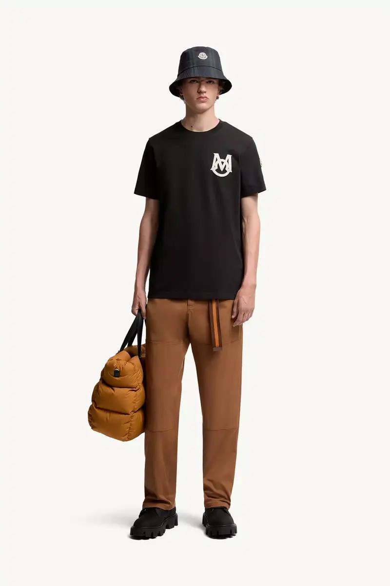 Moncler Monogram Cotton T-shirt | Thumbnail 3