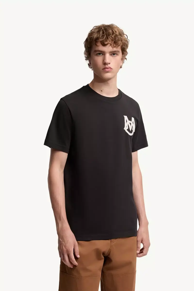 Moncler Monogram Cotton T-shirt | Thumbnail 5