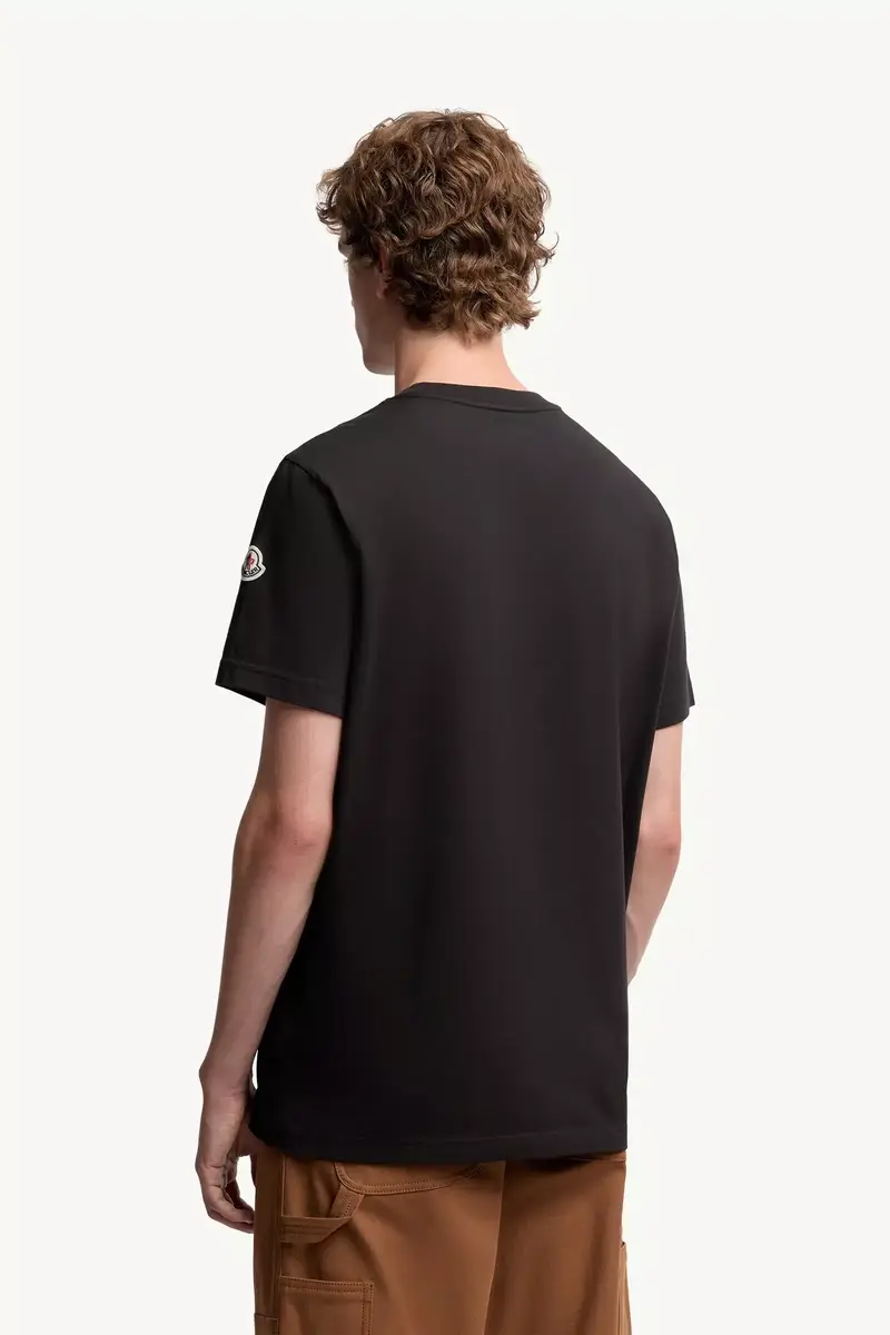 Moncler Monogram Cotton T-shirt | Thumbnail 6