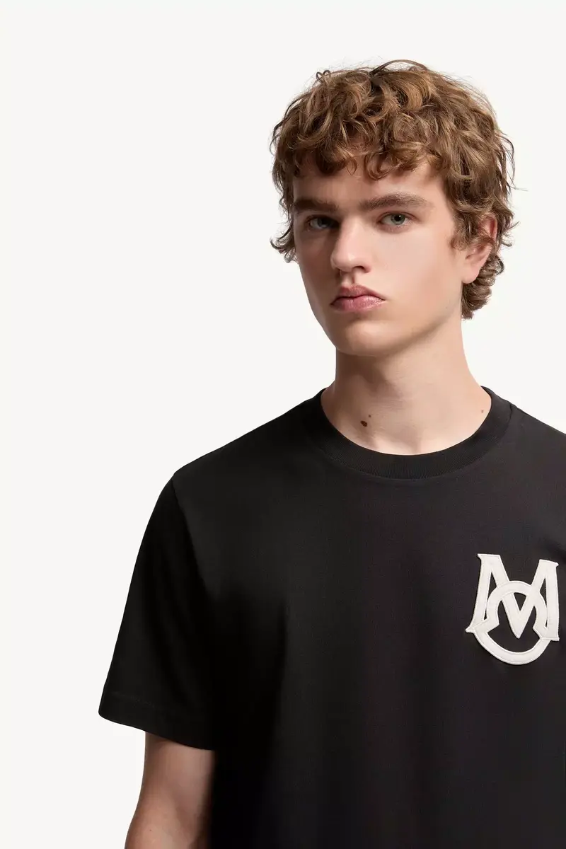 Moncler Monogram Cotton T-shirt | Thumbnail 7