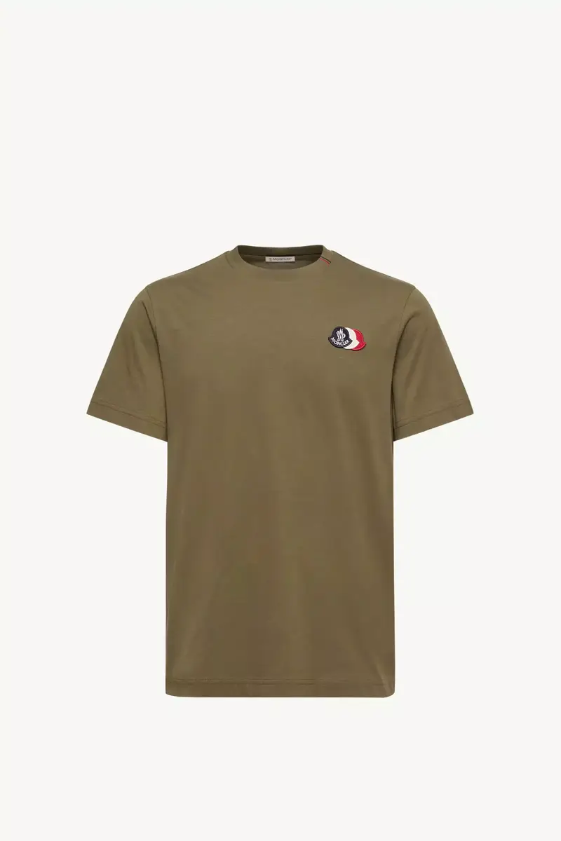 Moncler Logo Cotton T-shirt | Thumbnail 2