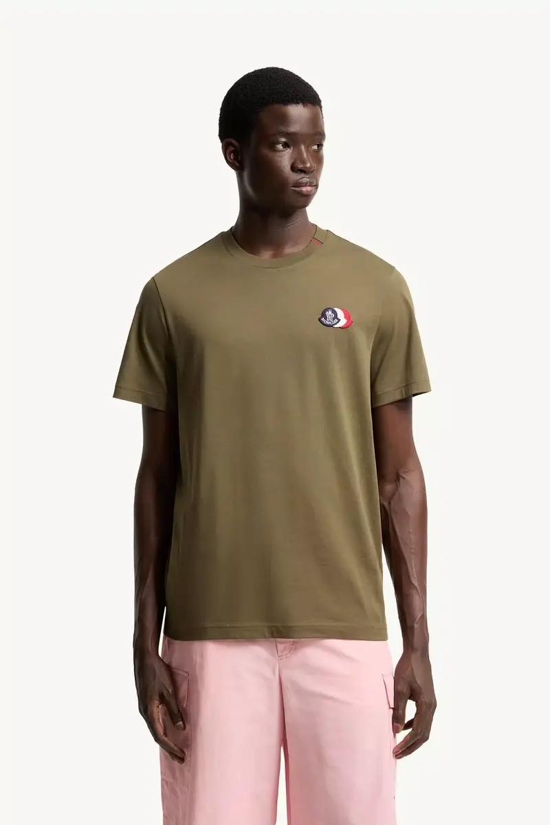 Moncler Logo Cotton T-shirt | Thumbnail 5
