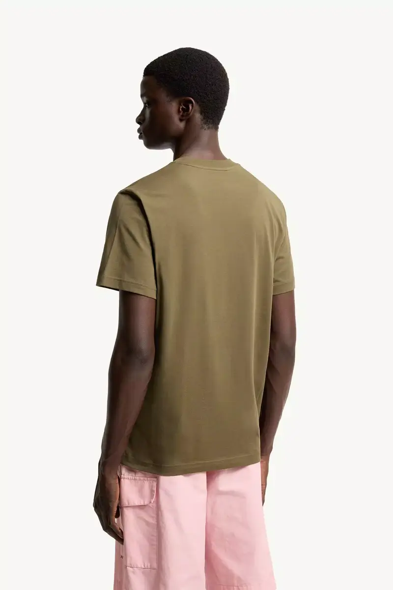 Moncler Logo Cotton T-shirt | Thumbnail 6