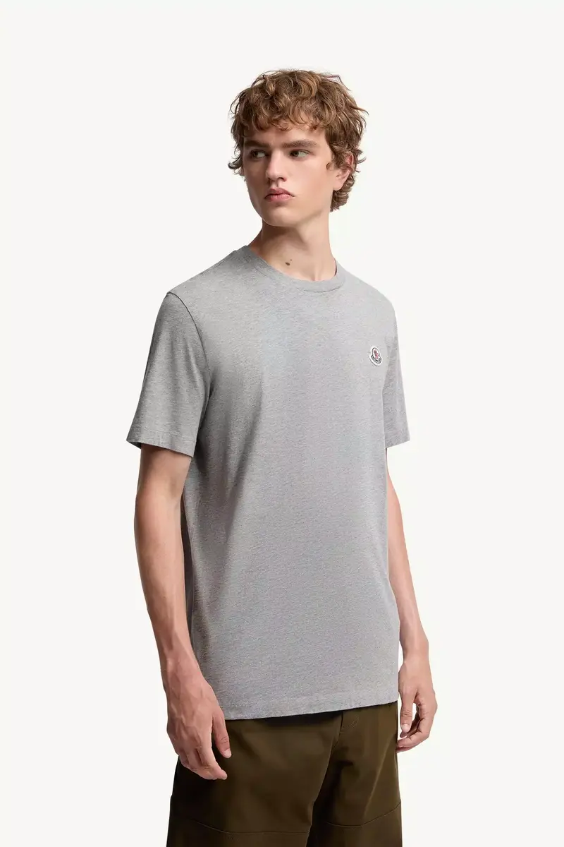Moncler Logo Patch Cotton T-shirt (pack Of Three) | Thumbnail 5 Moncler Logo Patch Cotton T-shirt (pack Of Three) | Thumbnail 5