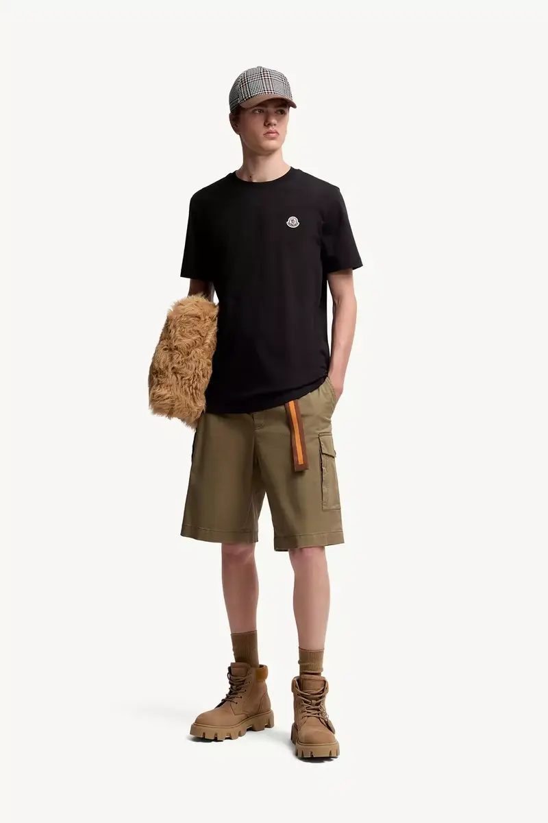 Moncler Logo Patch Cotton T-shirt (pack Of Three) | Thumbnail 3 Moncler Logo Patch Cotton T-shirt (pack Of Three) | Thumbnail 3