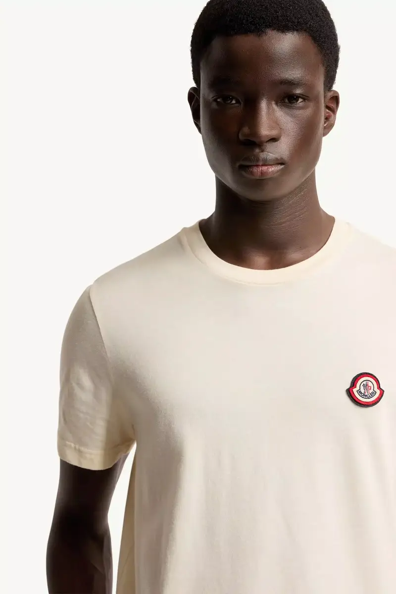 Moncler Logo Cotton Jersey T-shirt | Thumbnail 7 Moncler Logo Cotton Jersey T-shirt | Thumbnail 7