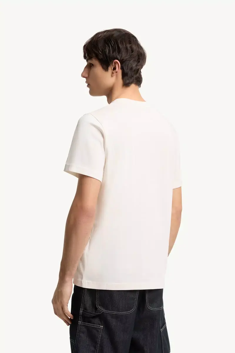 Moncler Logo Cotton T-shirt | Thumbnail 5 Moncler Logo Cotton T-shirt | Thumbnail 5