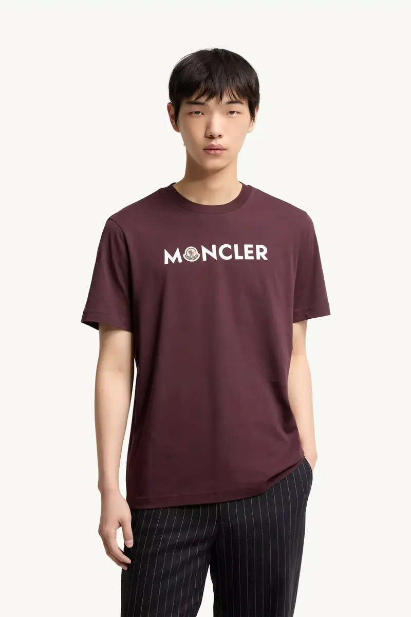 Moncler Logo Cotton T-shirt | Thumbnail 5