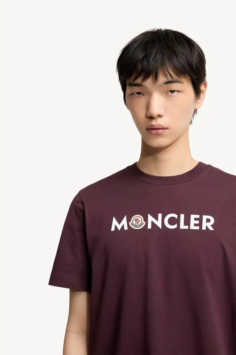 Moncler Logo Cotton T-shirt | Thumbnail 7