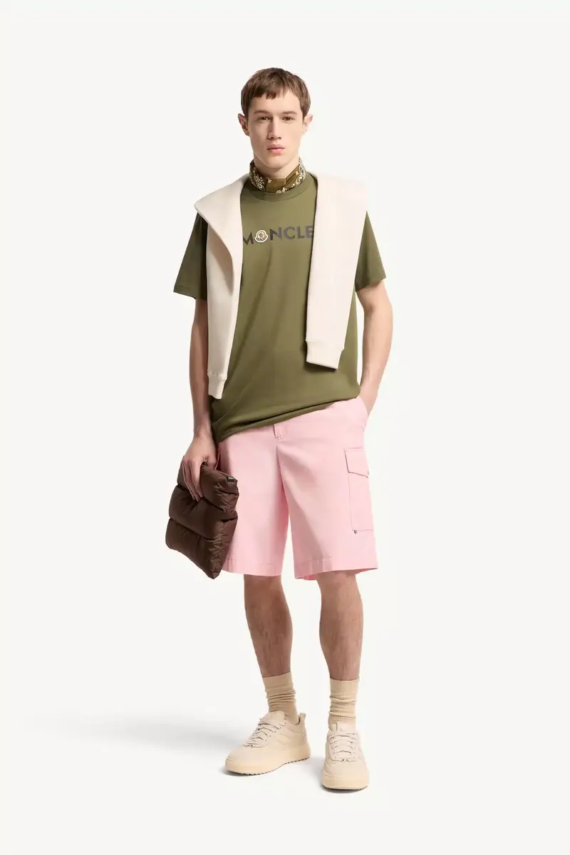 Moncler Logo Cotton T-shirt | Thumbnail 3