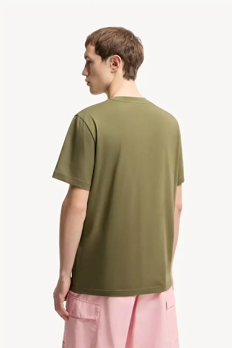 Moncler Logo Cotton T-shirt | Thumbnail 6