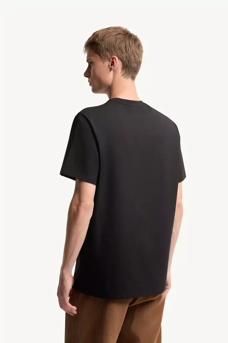 Moncler Logo Cotton T-shirt | Thumbnail 5 Moncler Logo Cotton T-shirt | Thumbnail 5