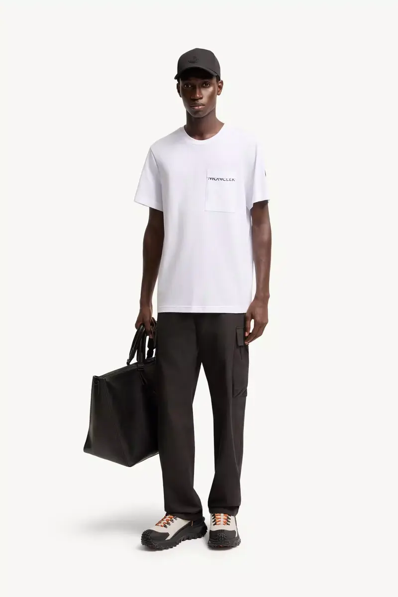 Moncler Logo Cotton Jersey T-shirt | Thumbnail 2 Moncler Logo Cotton Jersey T-shirt | Thumbnail 2