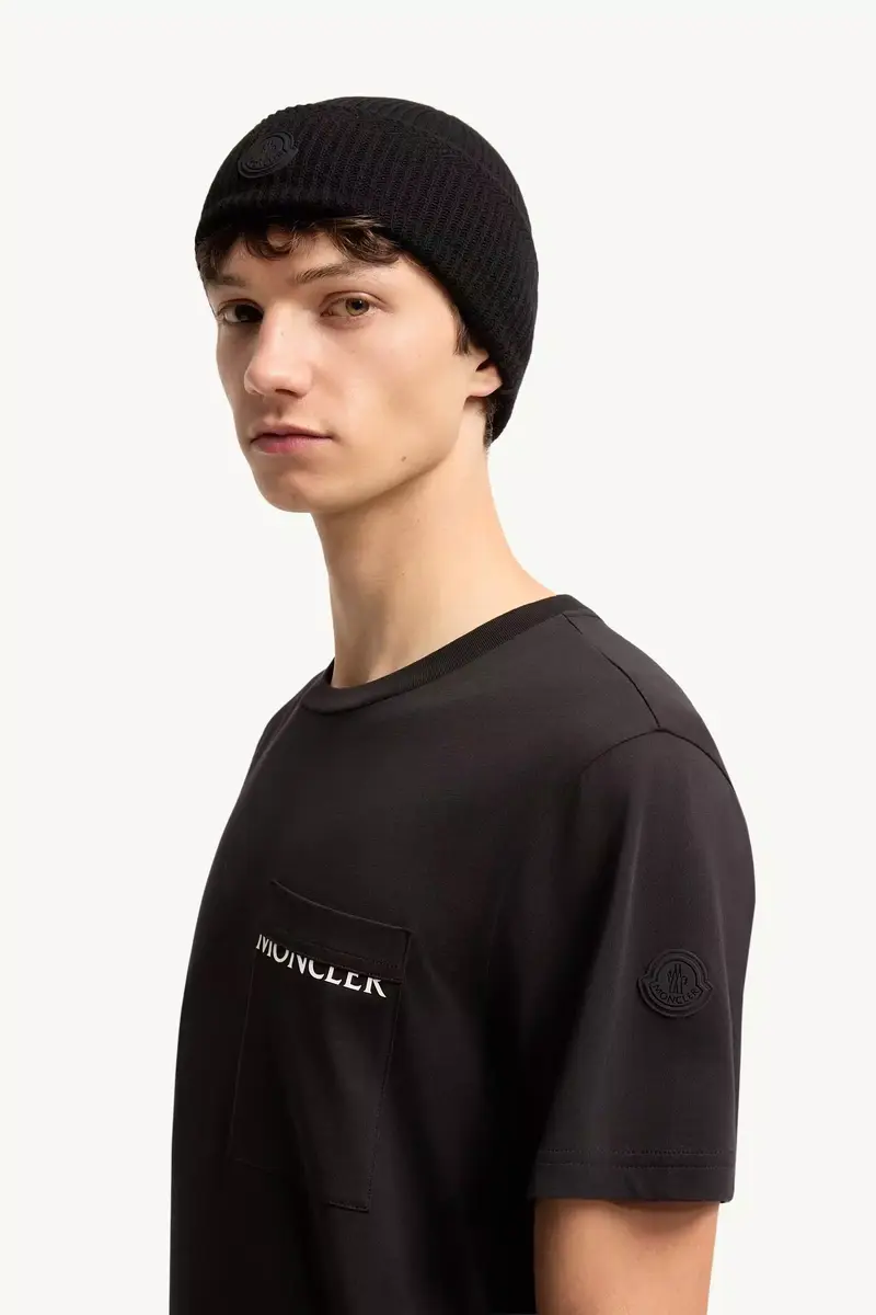 Moncler Logo Cotton Jersey T-shirt | Thumbnail 3