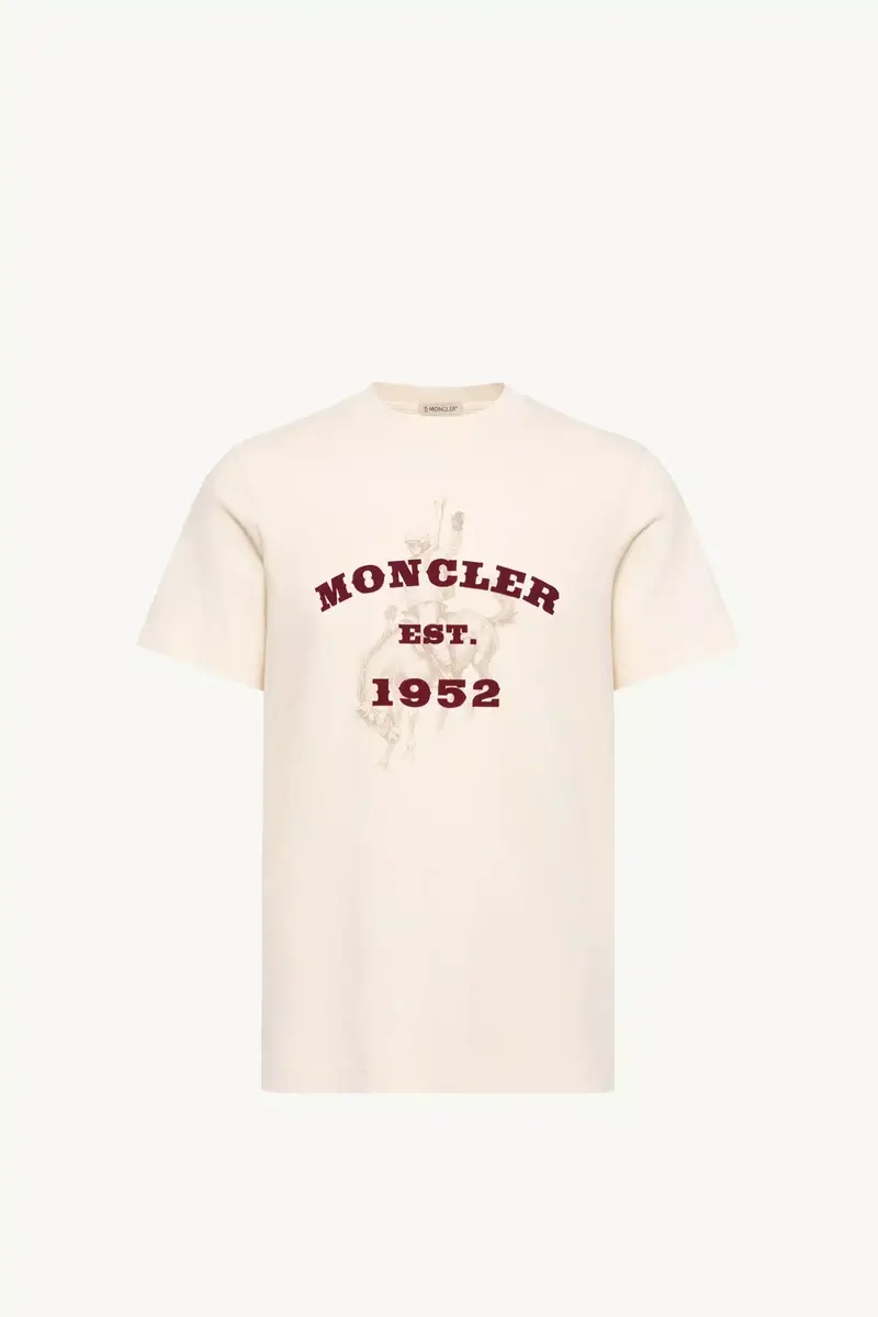 Moncler Horse Print Cotton Jersey T-shirt | Thumbnail 2