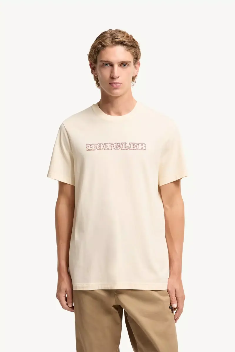 Moncler Logo Cotton Jersey T-shirt | Thumbnail 5 Moncler Logo Cotton Jersey T-shirt | Thumbnail 5
