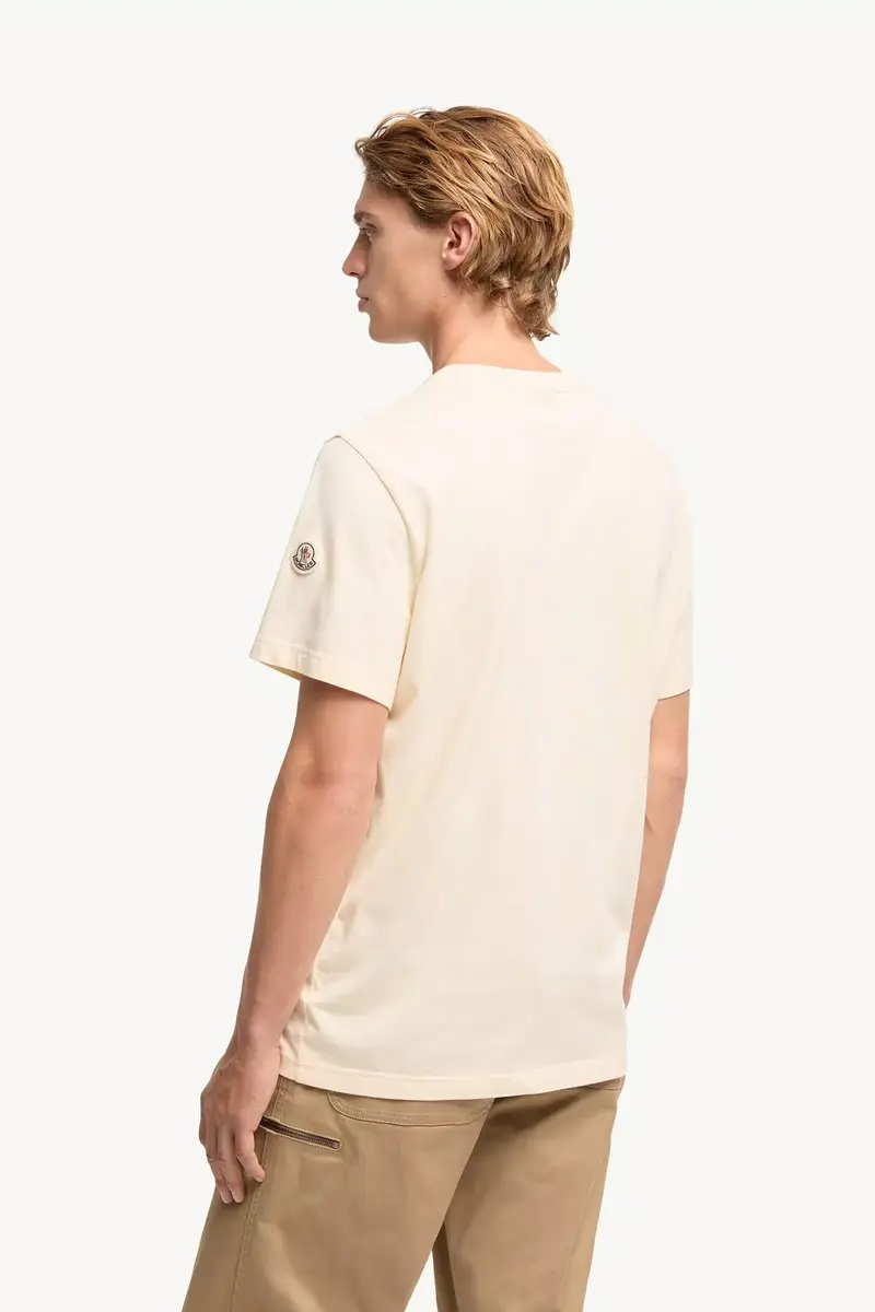 Moncler Logo Cotton Jersey T-shirt | Thumbnail 6 Moncler Logo Cotton Jersey T-shirt | Thumbnail 6