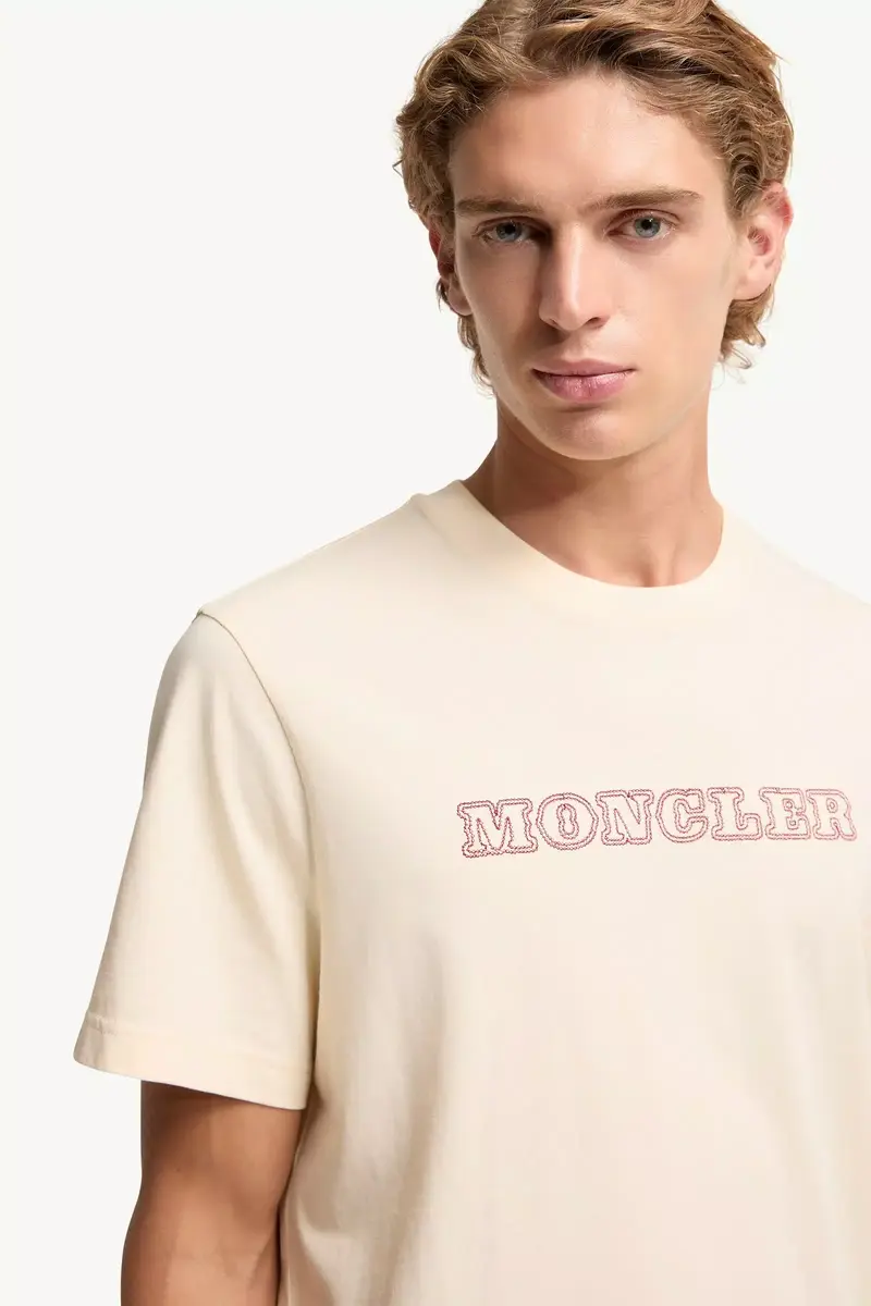 Moncler Logo Cotton Jersey T-shirt | Thumbnail 7 Moncler Logo Cotton Jersey T-shirt | Thumbnail 7