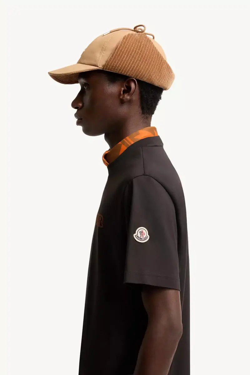 Moncler Logo Cotton Jersey T-shirt | Thumbnail 4