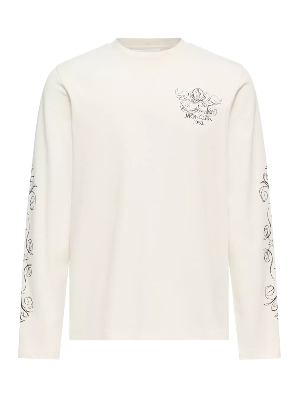 Logo Motif Cotton Long Sleeve T-shirt Logo Motif Cotton Long Sleeve T-shirt
