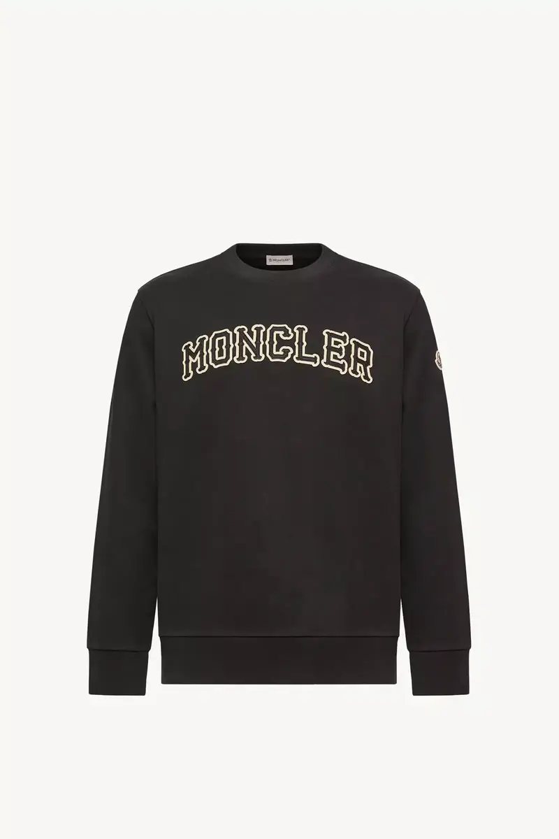 Moncler Logo Cotton Sweatshirt | Thumbnail 2 Moncler Logo Cotton Sweatshirt | Thumbnail 2