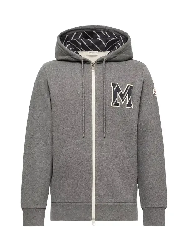 Monogram Cotton Zip-up Hoodie Monogram Cotton Zip-up Hoodie