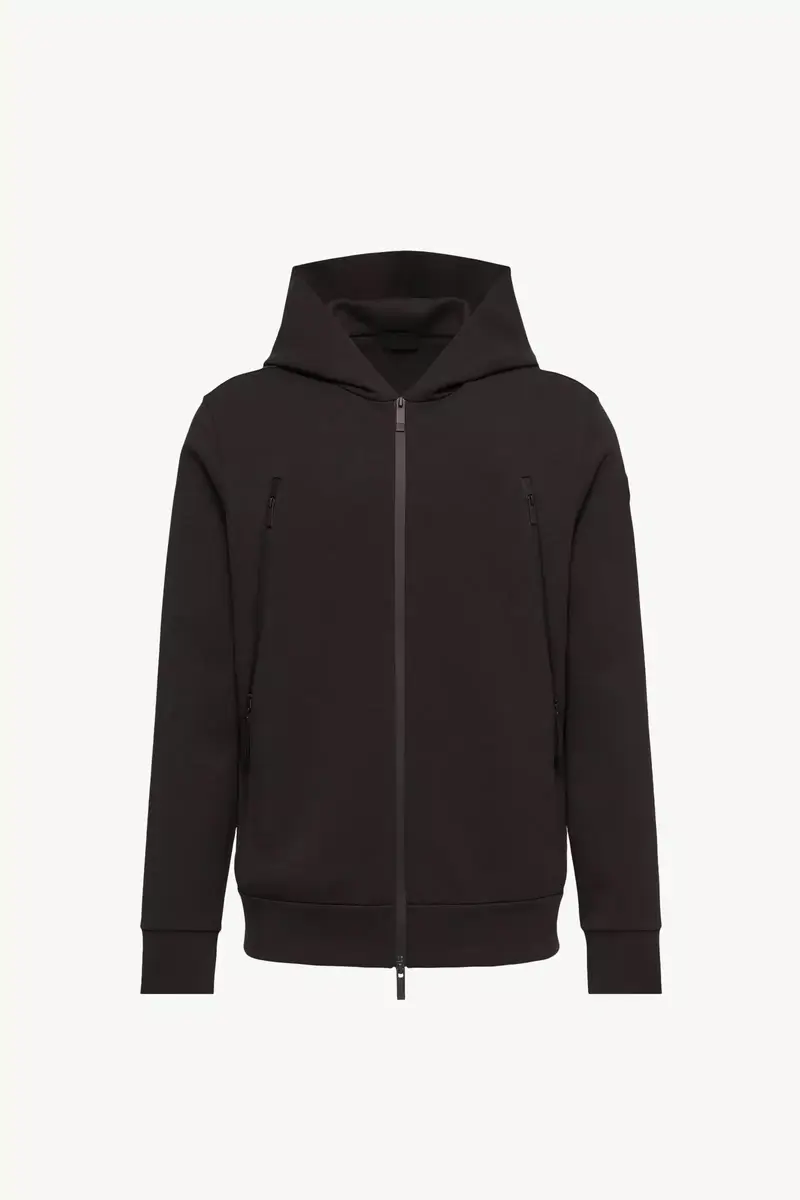 Moncler Cotton Blend Zip-up Hoodie | Thumbnail 2 Moncler Cotton Blend Zip-up Hoodie | Thumbnail 2