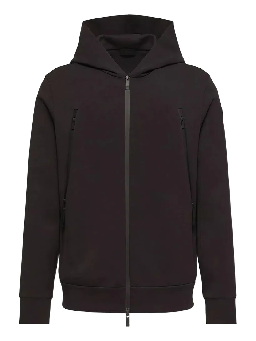 Cotton Blend Zip-up Hoodie Cotton Blend Zip-up Hoodie