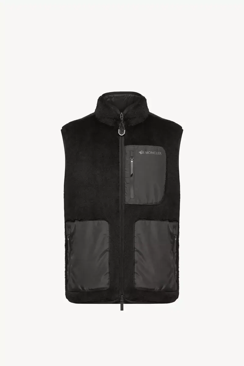 Moncler Teddy Fleece Reversible Down Vest | Thumbnail 2 Moncler Teddy Fleece Reversible Down Vest | Thumbnail 2