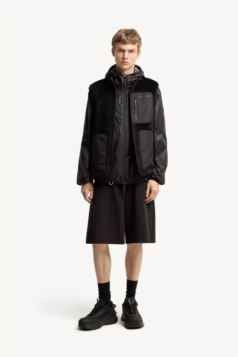 Moncler Teddy Fleece Reversible Down Vest | Thumbnail 3 Moncler Teddy Fleece Reversible Down Vest | Thumbnail 3