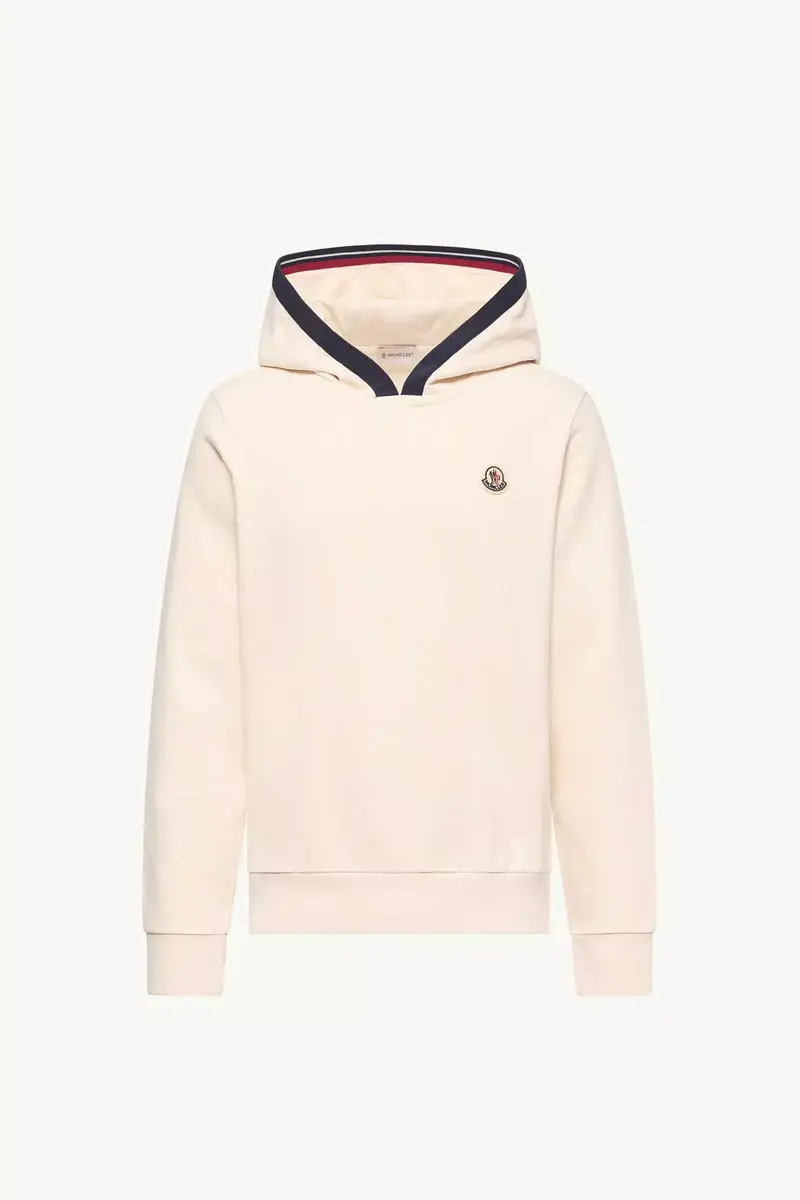 Moncler Brushed Cotton Logo Hoodie | Thumbnail 2 Moncler Brushed Cotton Logo Hoodie | Thumbnail 2
