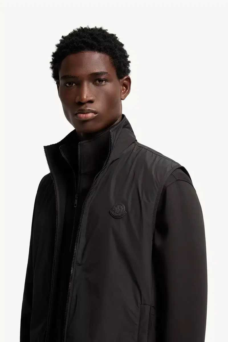 Moncler Reversible Zip-up Vest | Thumbnail 4 Moncler Reversible Zip-up Vest | Thumbnail 4