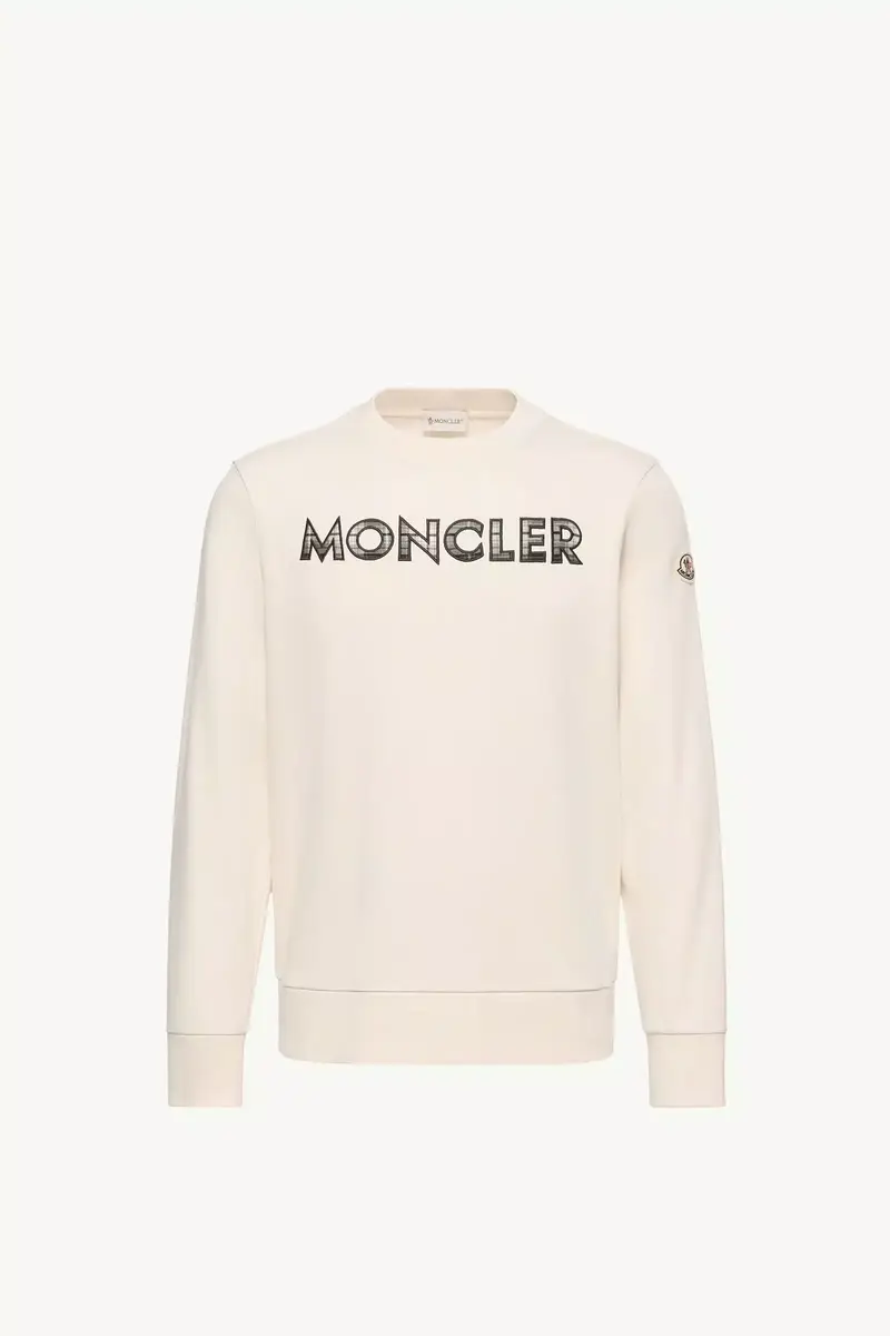 Moncler Logo Cotton Blend Sweatshirt | Thumbnail 2 Moncler Logo Cotton Blend Sweatshirt | Thumbnail 2