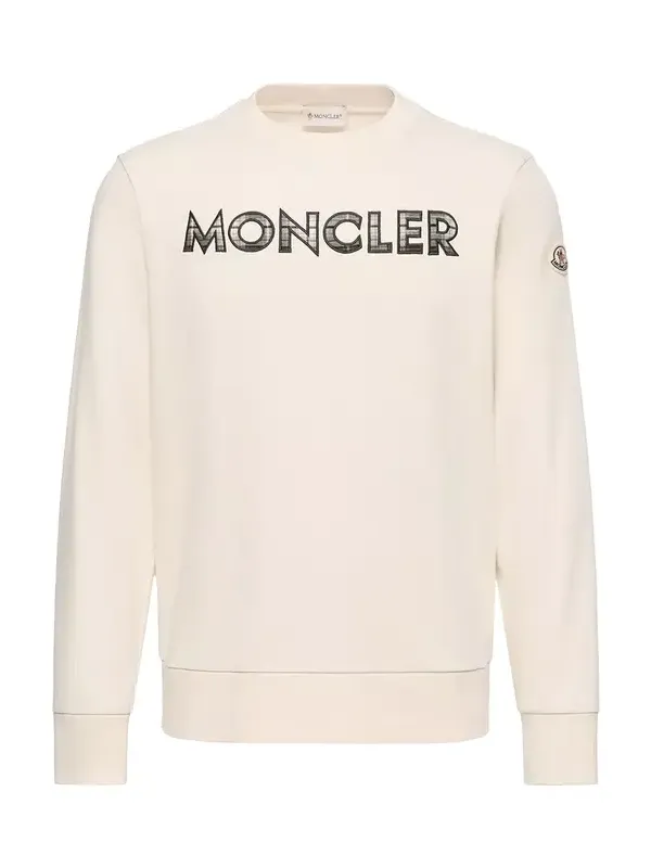 Logo Cotton Blend Sweatshirt Logo Cotton Blend Sweatshirt