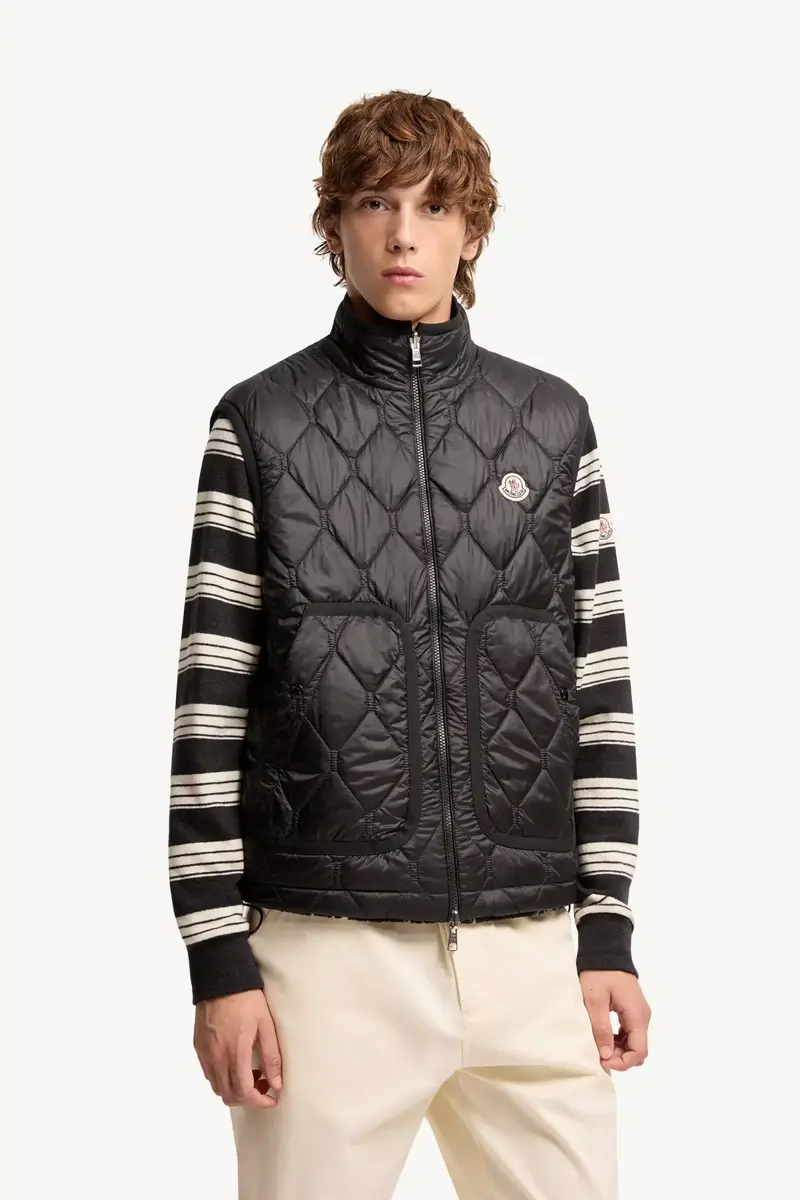 Moncler Reversible Paisley Print Padded Teddy Vest | Thumbnail 7 Moncler Reversible Paisley Print Padded Teddy Vest | Thumbnail 7