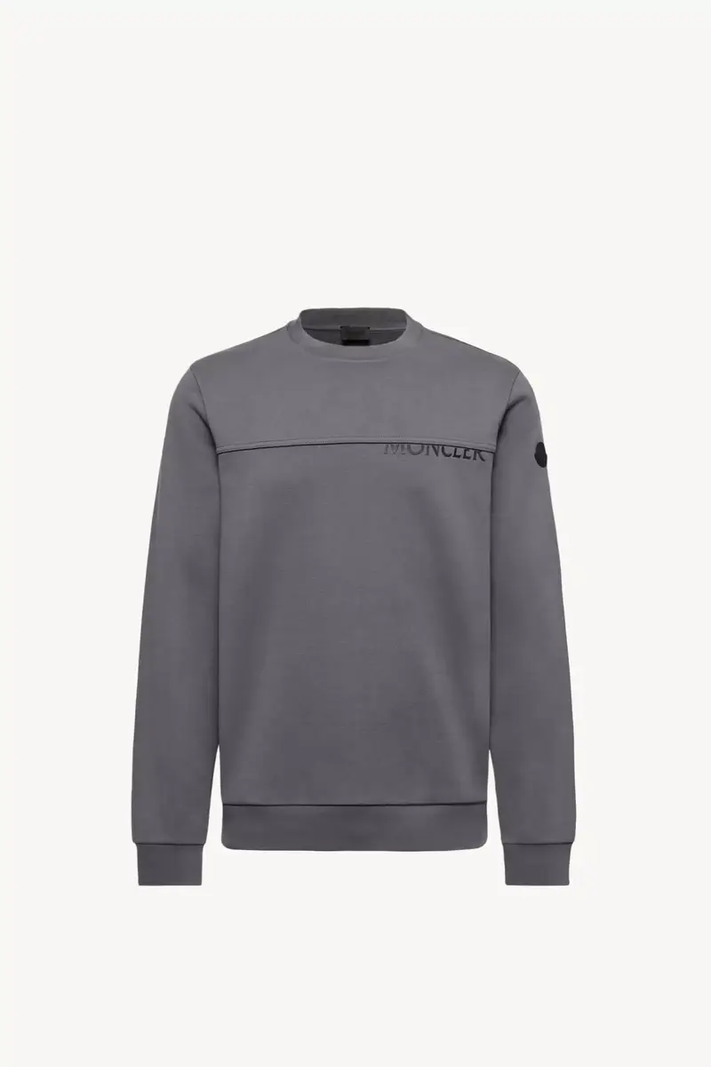 Moncler Logo Cotton Sweatshirt | Thumbnail 2 Moncler Logo Cotton Sweatshirt | Thumbnail 2