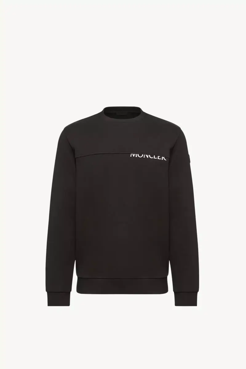 Moncler Logo Cotton Sweatshirt | Thumbnail 2 Moncler Logo Cotton Sweatshirt | Thumbnail 2