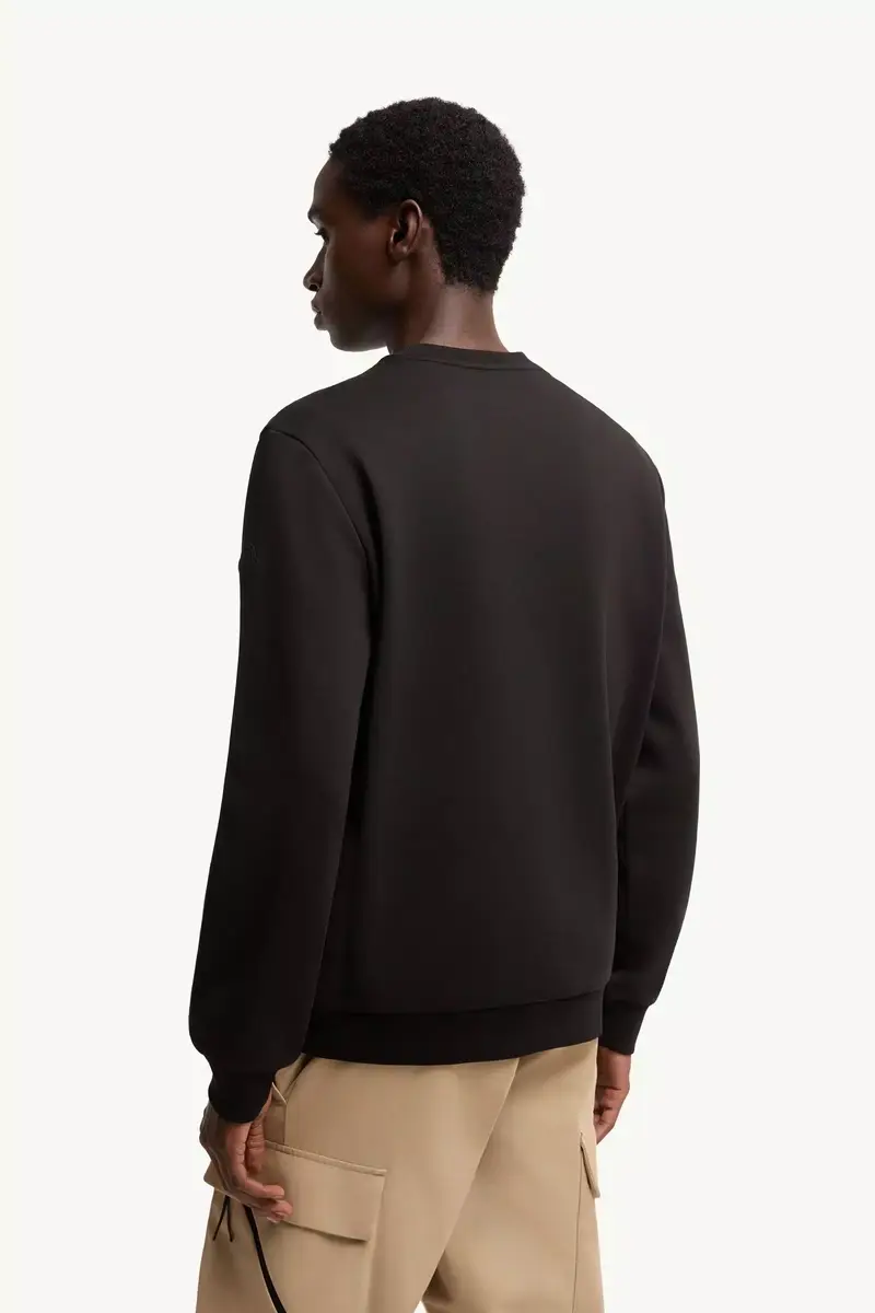 Moncler Logo Cotton Sweatshirt | Thumbnail 6 Moncler Logo Cotton Sweatshirt | Thumbnail 6