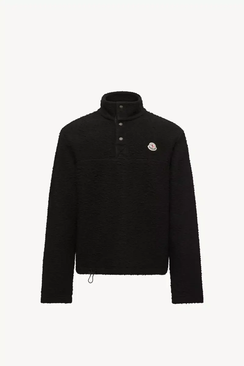 Moncler Logo Knit Sweatshirt | Thumbnail 2 Moncler Logo Knit Sweatshirt | Thumbnail 2