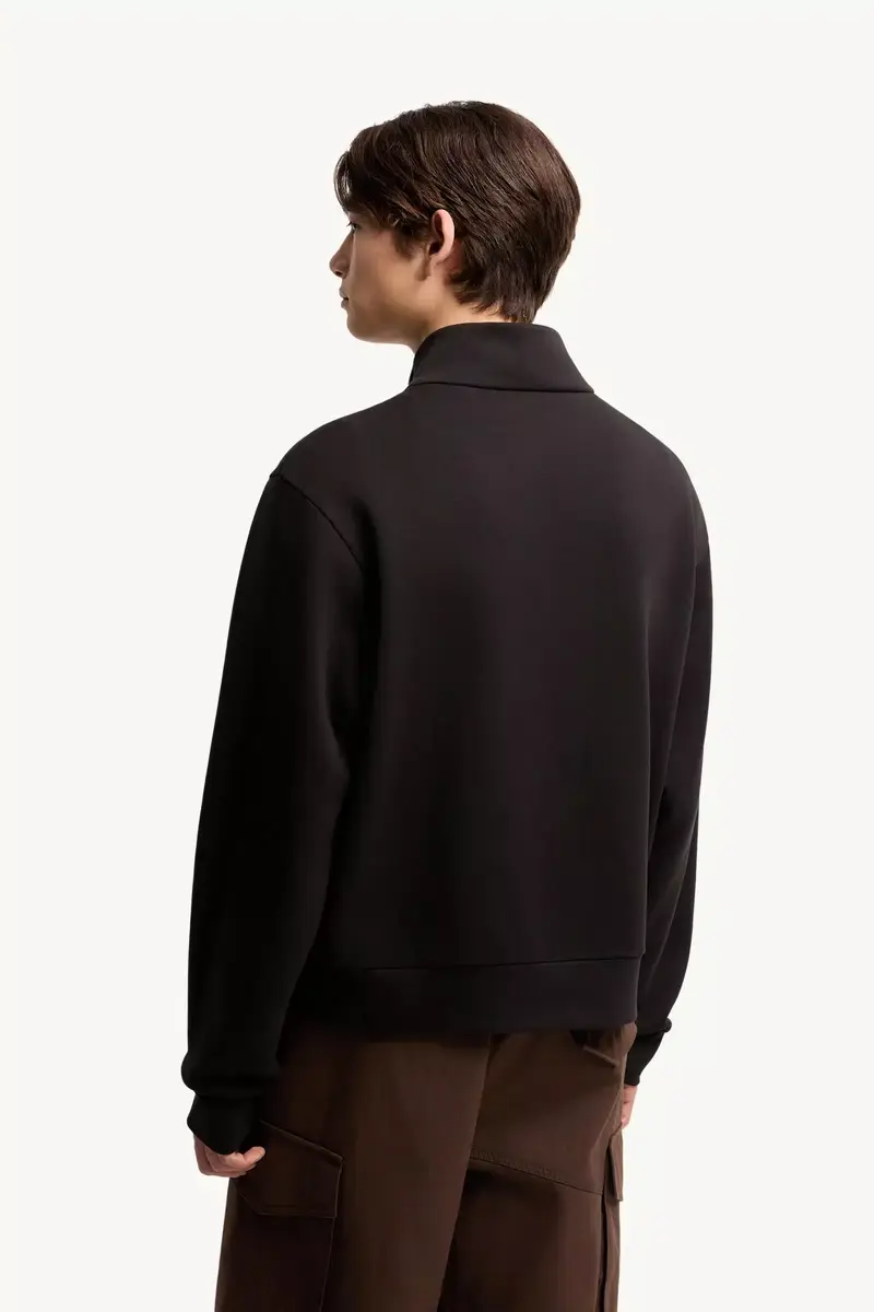 Moncler Logo Cotton Zip-up Sweatshirt | Thumbnail 6 Moncler Logo Cotton Zip-up Sweatshirt | Thumbnail 6
