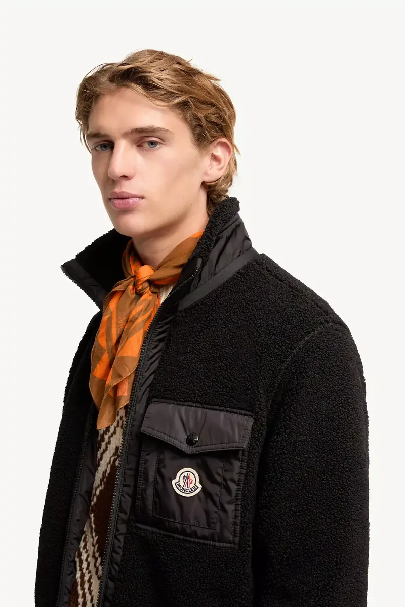 Moncler Teddy Zip-up Sweatshirt | Thumbnail 4 Moncler Teddy Zip-up Sweatshirt | Thumbnail 4