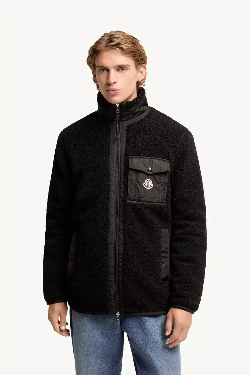 Moncler Teddy Zip-up Sweatshirt | Thumbnail 5 Moncler Teddy Zip-up Sweatshirt | Thumbnail 5