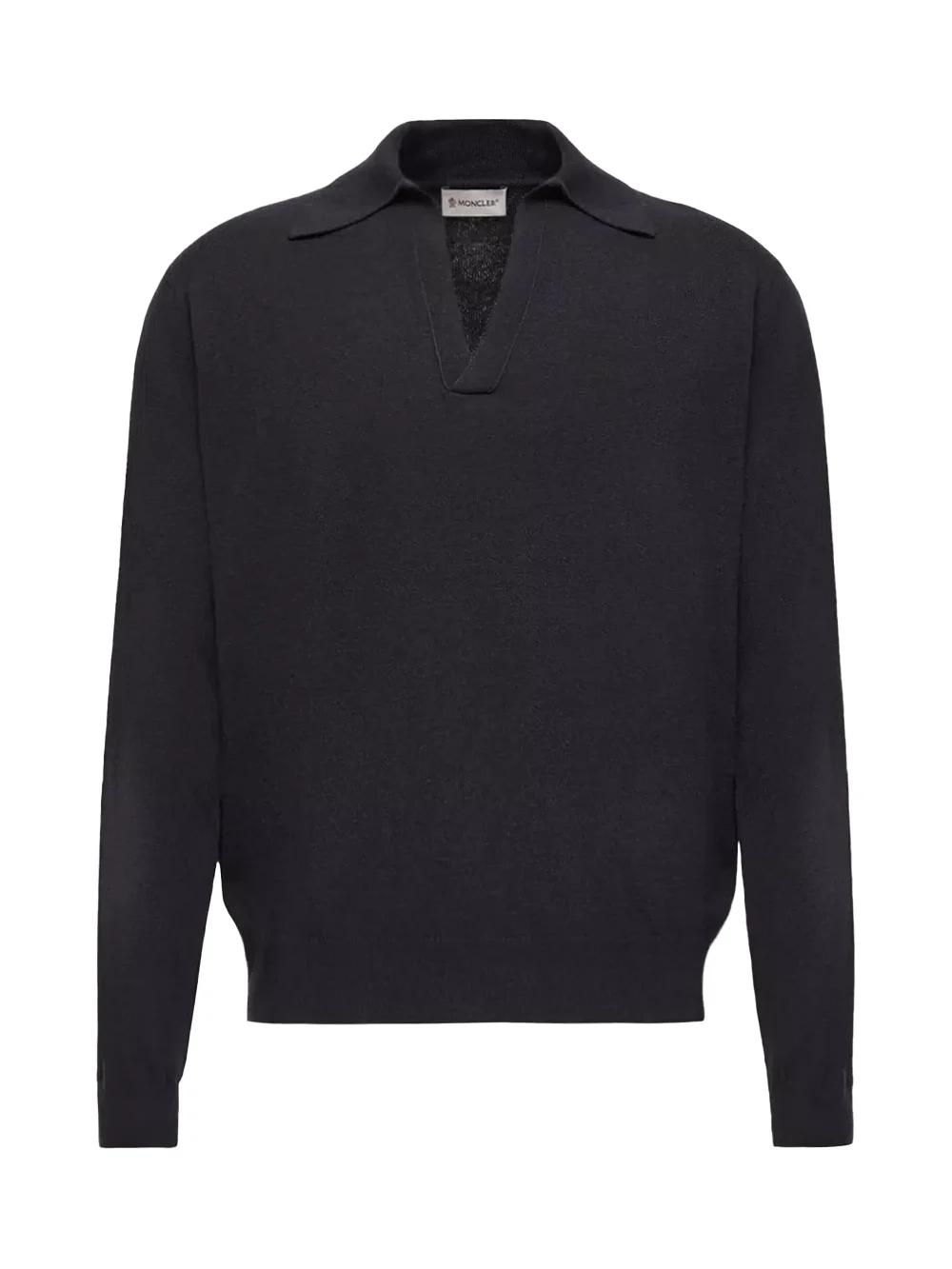 Wool & Cashmere Long Sleeve Polo Shirt Wool & Cashmere Long Sleeve Polo Shirt