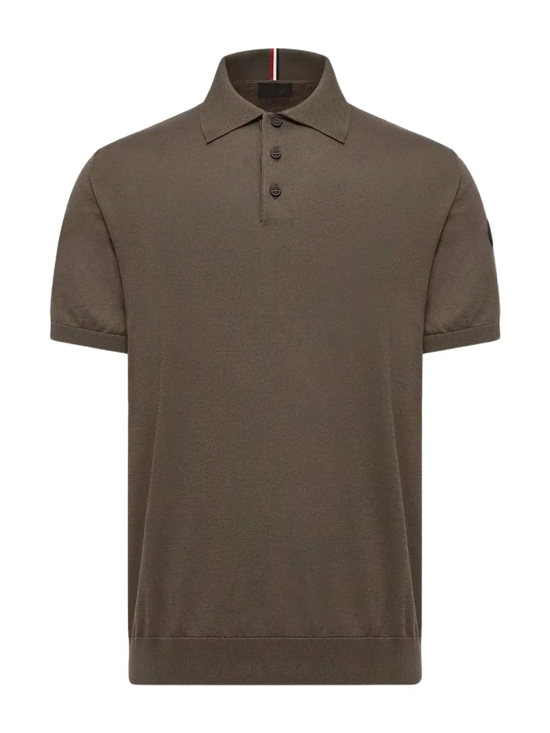 Logo Cotton Knit Polo Logo Cotton Knit Polo