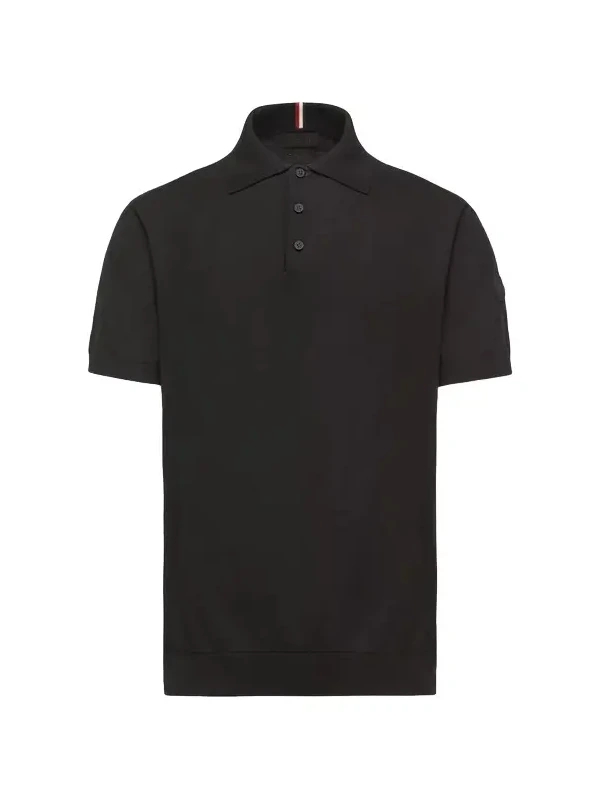 Logo Cotton Knit Polo
