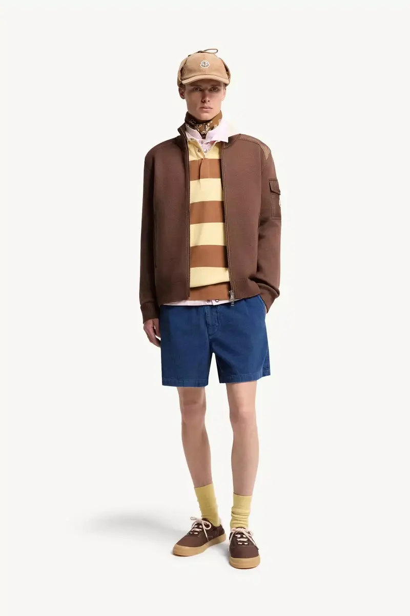 Moncler Padded Wool Zip-up Cardigan | Thumbnail 3
