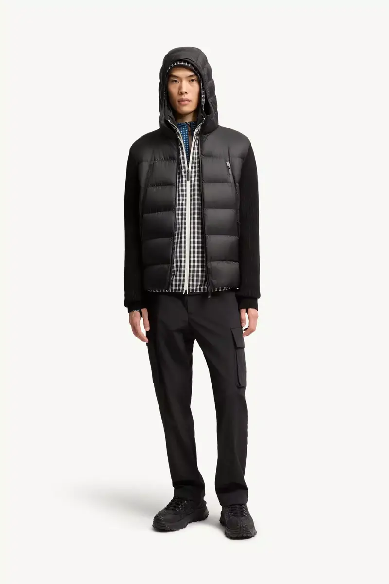 Moncler Wool Padded Zip-up Cardigan | Thumbnail 3