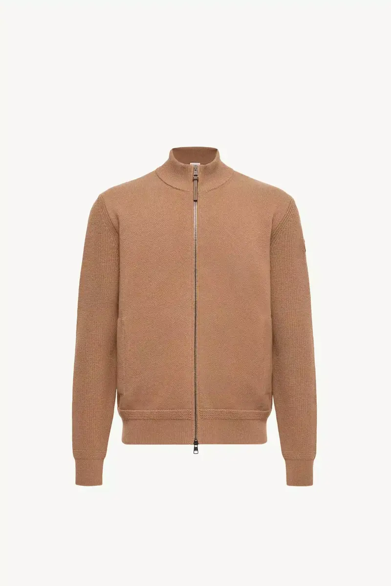 Moncler Wool & Cashmere Zip-up Cardigan | Thumbnail 2
