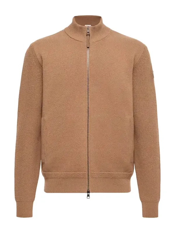 Wool & Cashmere Zip-up Cardigan Wool & Cashmere Zip-up Cardigan