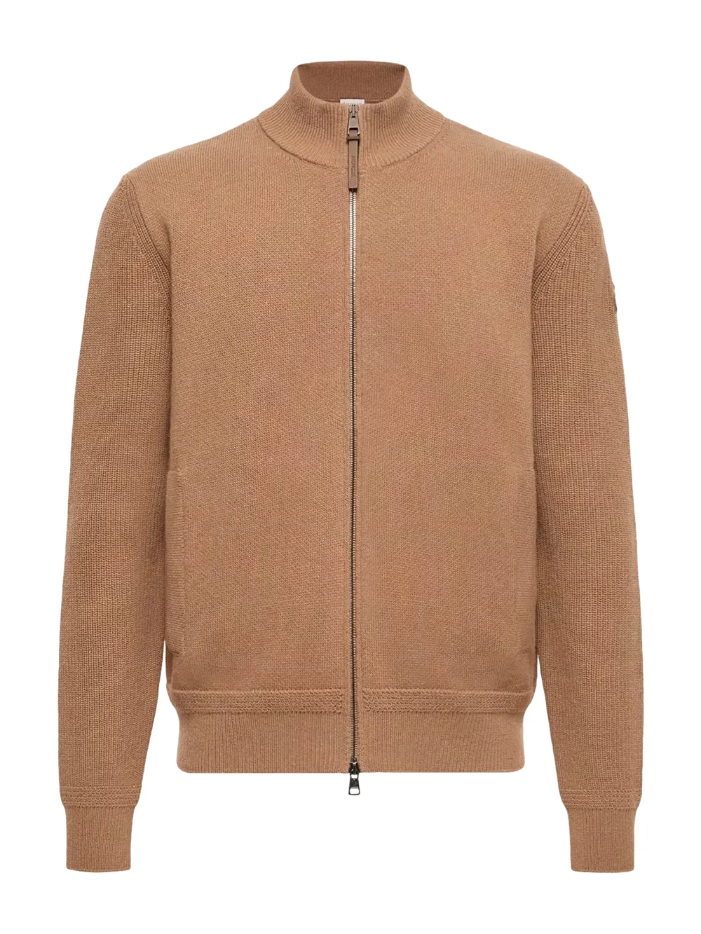 Wool & Cashmere Zip-up Cardigan